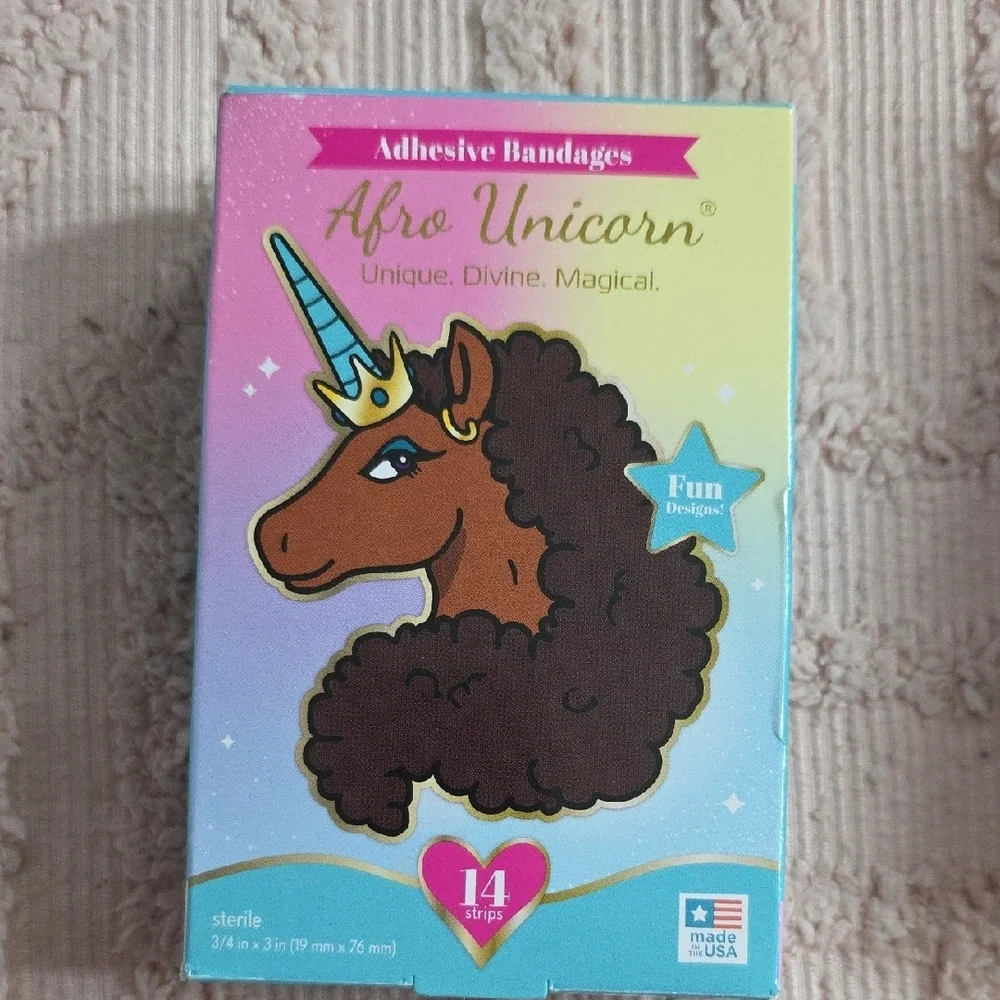 Gabby's Dollhouse And Afro Unicorn Adhesive Bandages,‎ 13 Boxes, New